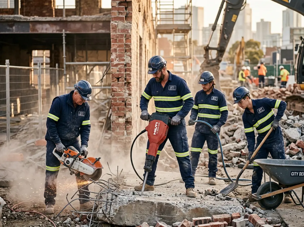 Apex Demolition team